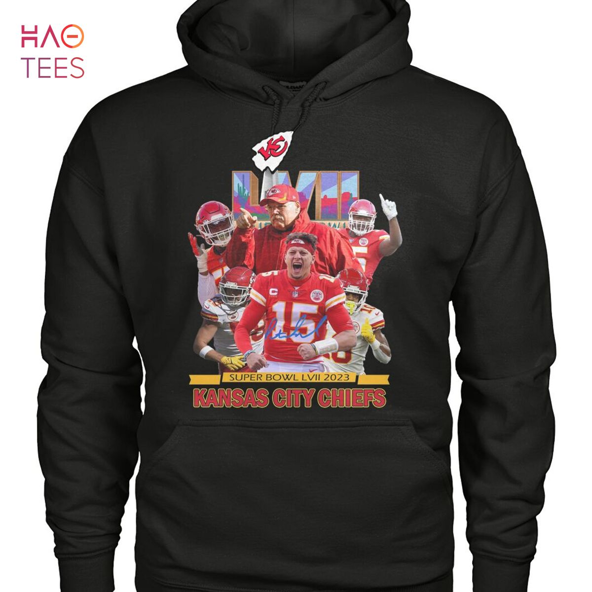 Men's big Red Super Bowl LVII Kansas City Chiefs 2023 shirt, hoodie,  sweater, long sleeve and tank top