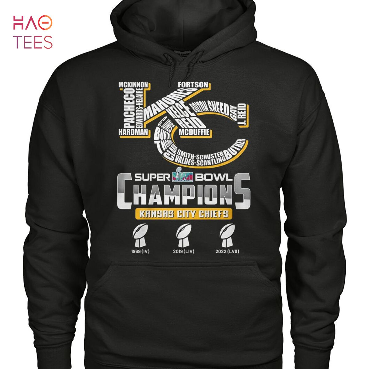 Kansas city Chiefs 2022 super bowl liv champions shirt, hoodie