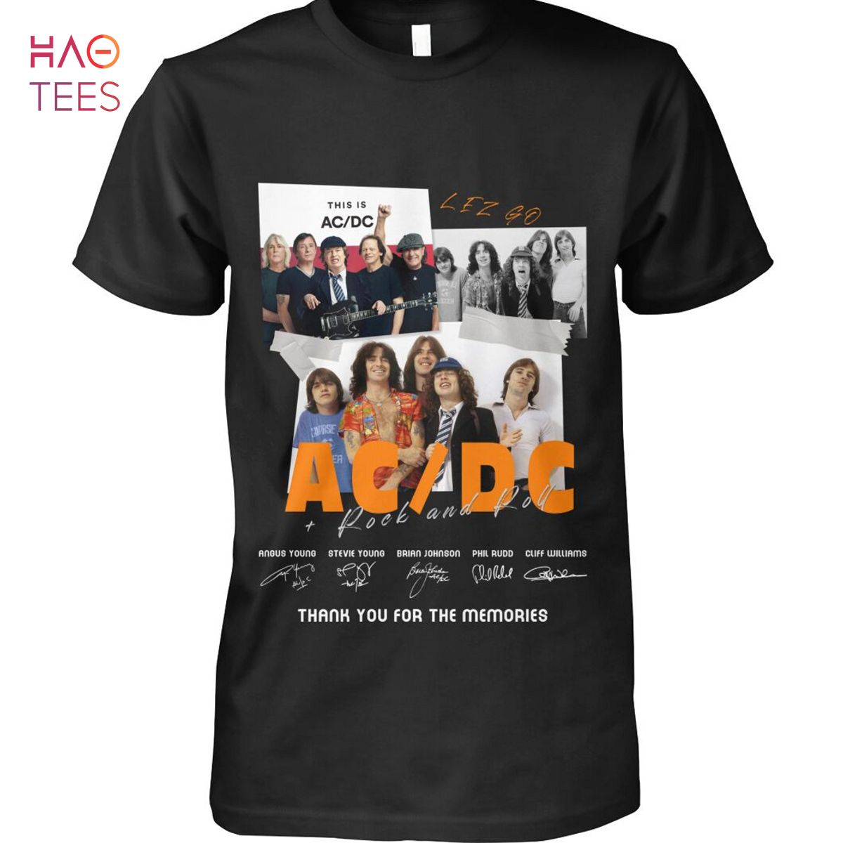 This Is AC DC Rock And Rou Thank You For The Memories T Shirt This Is AC DC Rock And Rou Thank You For The Memories T Shirt
