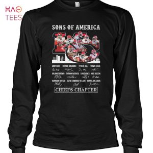 Sons Of America Chiefs Chapter Kansas City Chiefs T Shirt