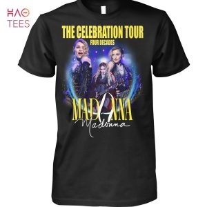The Celebration Tour Four Decades Madonna Madonna T Shirt