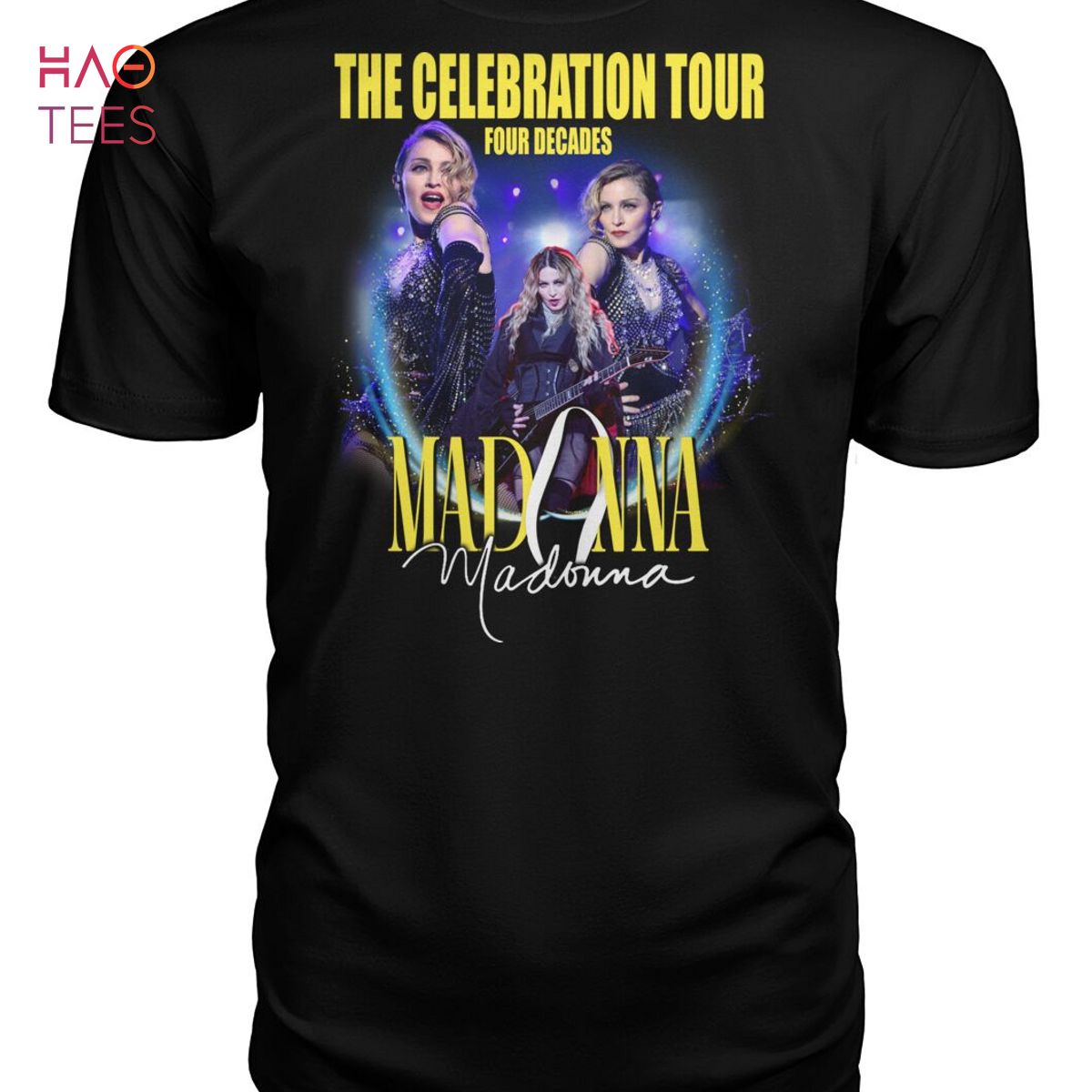 The Celebration Tour Four Decades Madonna Madonna T Shirt The Celebration Tour Four Decades Madonna Madonna T Shirt