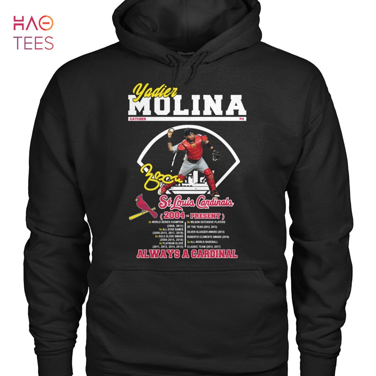 Official Yadier Molina Jersey, Yadier Molina Shirts, Baseball Apparel,  Yadier Molina Gear