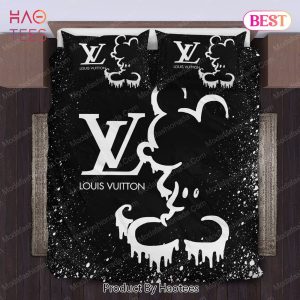 Buy Black Mickey Mouse Louis Vuitton Bedding Sets Bed Sets, Bedroom Sets, Comforter Sets, Duvet Cover, Bedspread