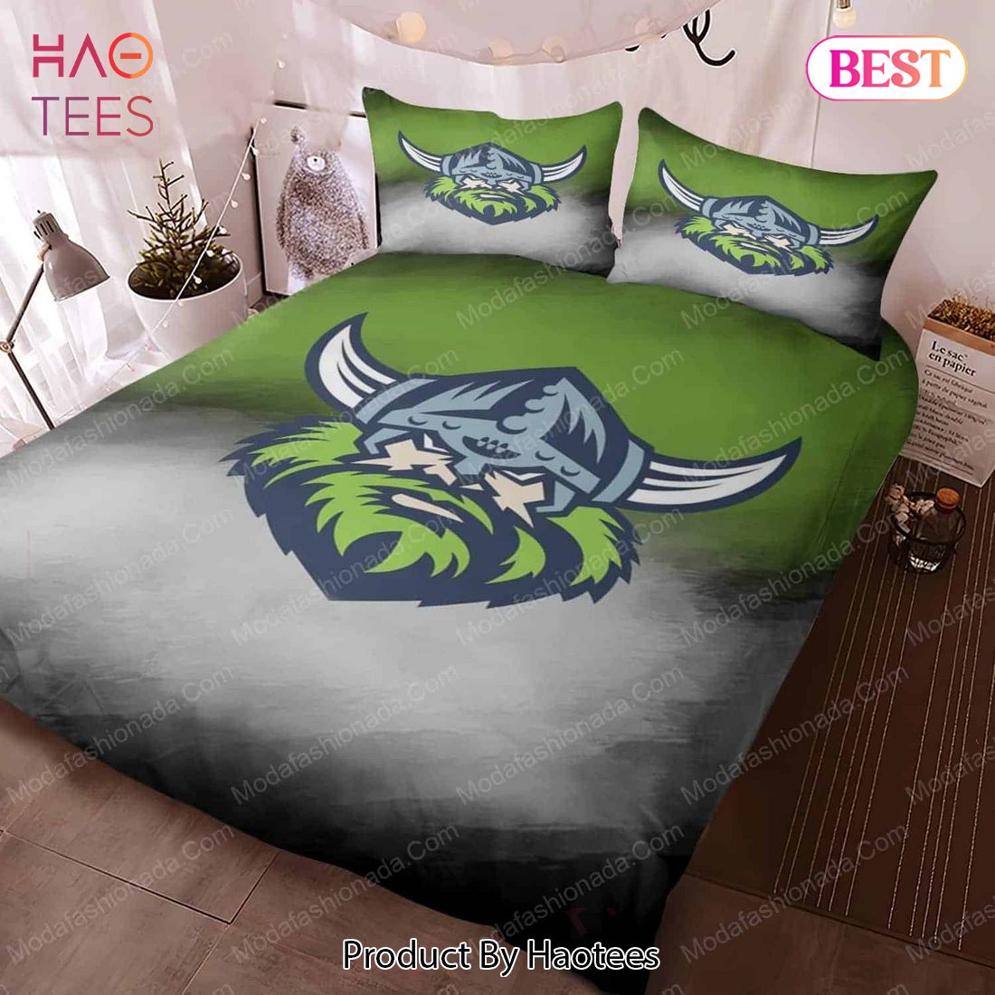 Buy Canberra Raiders Logo Bedding Sets 01 Bed Sets, Bedroom Sets, Comforter Sets, Duvet Cover