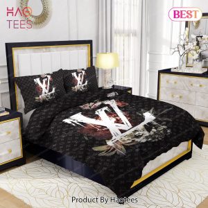 Buy Lily Peony Louis Vuitton Bedding Sets Bed Sets, Bedroom Sets, Comforter Sets, Duvet Cover, Bedspread