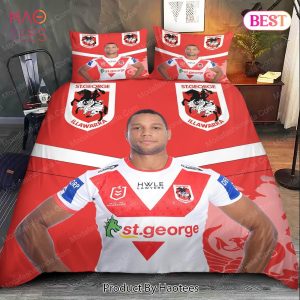 Buy Moses Mbye St. George Illawarra Dragons Bedding Sets Bed Sets, Bedroom Sets, Comforter Sets, Duvet Cover, Bedspread