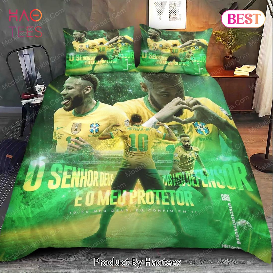 Buy Neymar Brazil Bedding Sets 05 Bed Sets, Bedroom Sets, Comforter Sets, Duvet Cover, Bedspread