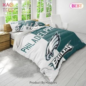 Buy Philadelphia Eagles Logo Bedding Sets 02 Bed Sets, Bedroom Sets, Comforter Sets, Duvet Cover, Bedspread
