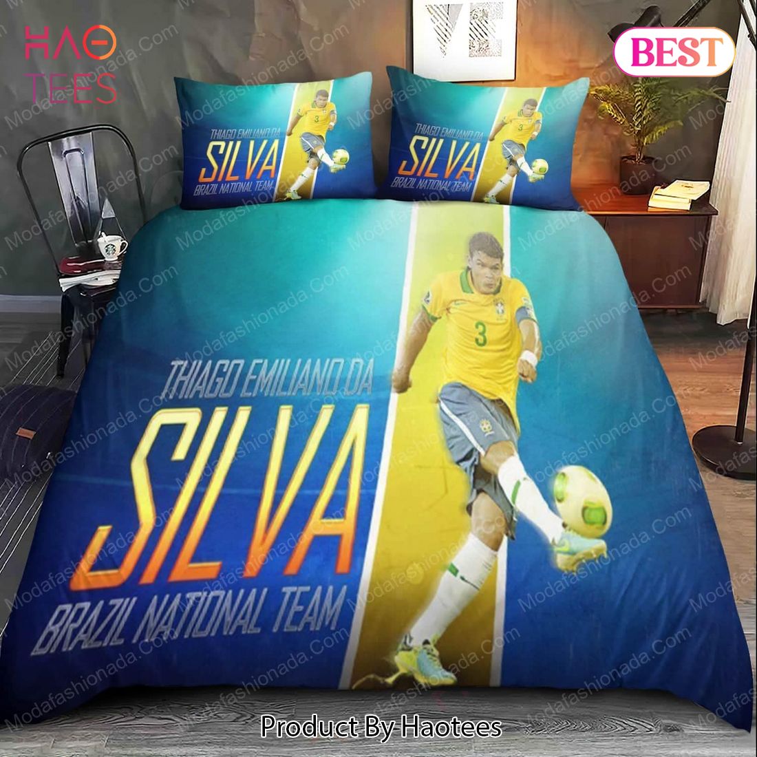 Buy Thiago Silva Brazil Bedding Sets Bed Sets, Bedroom Sets, Comforter Sets, Duvet Cover, Bedspread