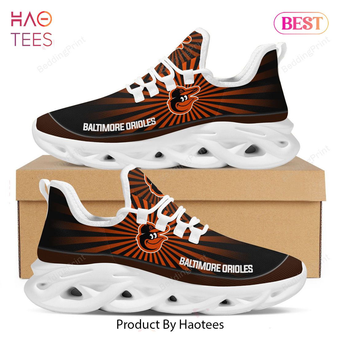 Baltimore Orioles MLB Max Soul Shoes