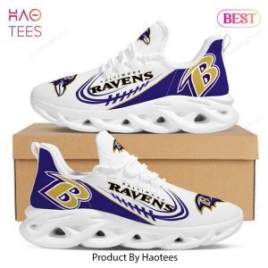 Baltimore Ravens NFL Custom Name Max Soul Shoes