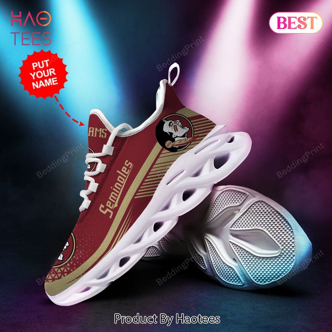 Florida State Seminoles Custom Personalized NCAA Max Soul Shoes Florida State Seminoles Custom Personalized NCAA Max Soul Shoes