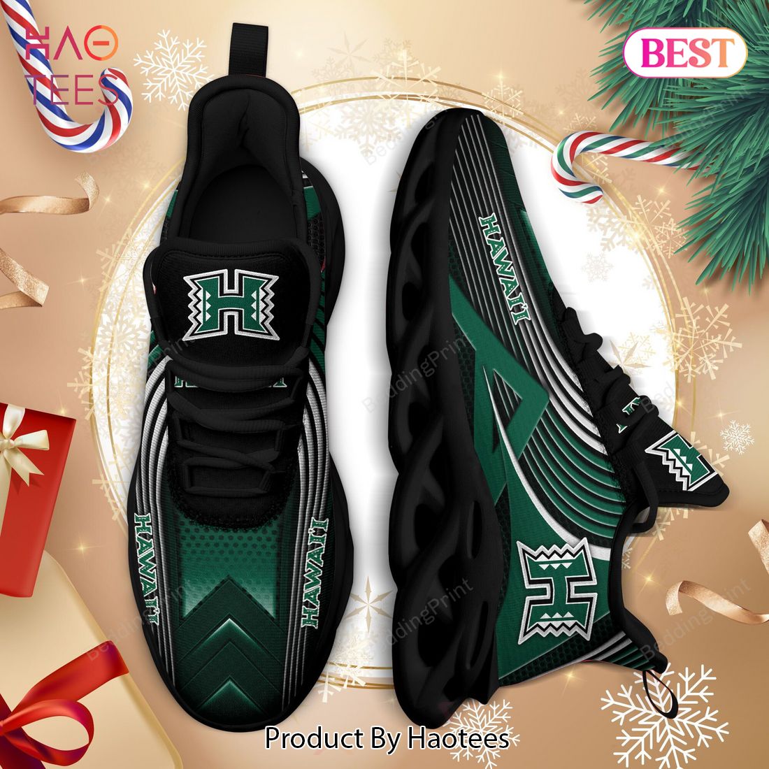 Hawaii Rainbow Warriors NCAA Max Soul Shoes Hawaii Rainbow Warriors NCAA Max Soul Shoes