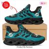 Miami Dolphins Custom Personalized NFL Max Soul Shoes Miami Dolphins Custom Personalized NFL Max Soul Shoes