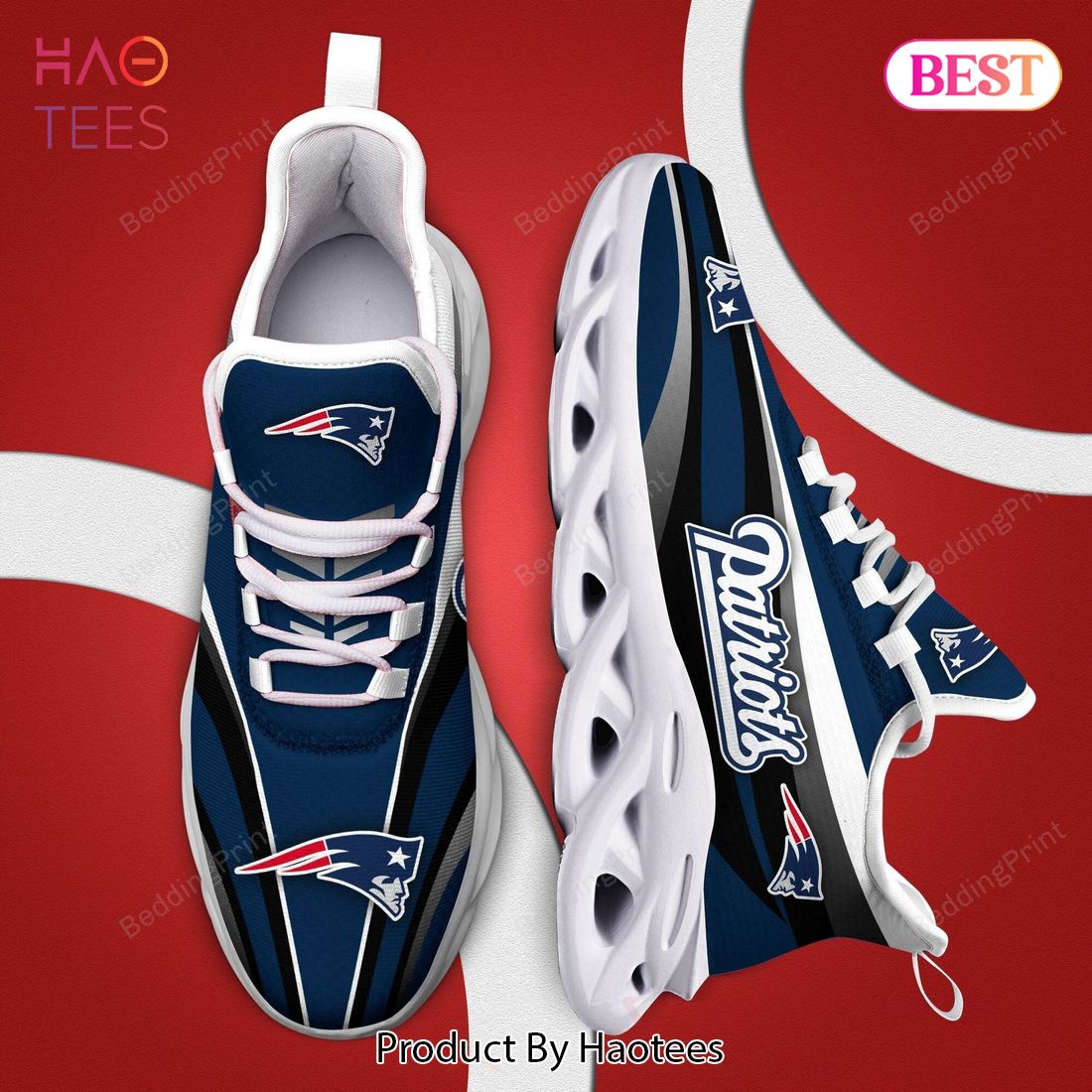New England Patriots NFL Max Soul Shoes New England Patriots NFL Max Soul Shoes