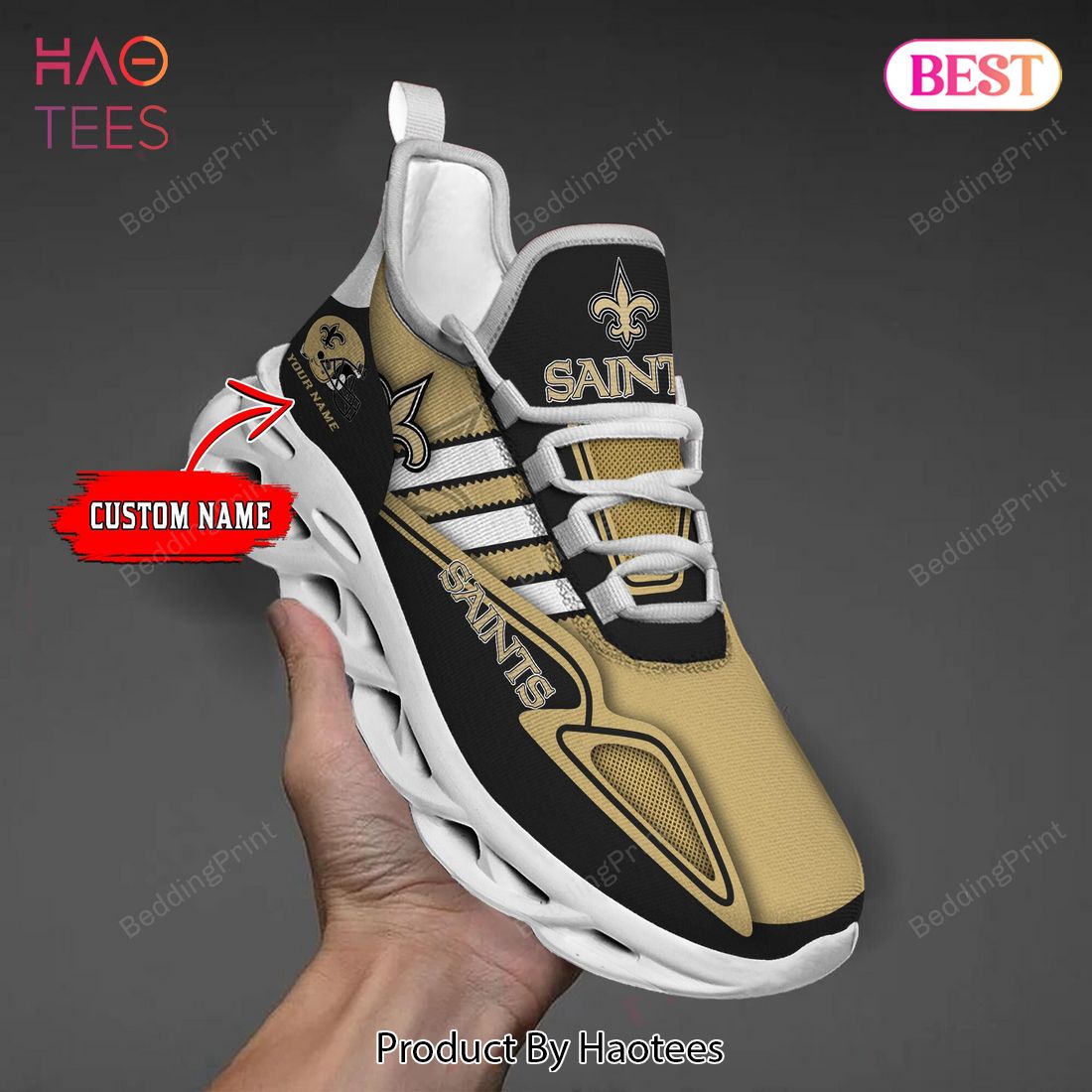 New Orleans Saints Nfl Max Soul Sneakers Sport Shoes