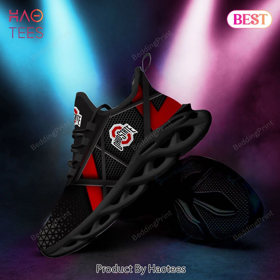 Ohio State Buckeyes NCAA Max Soul Shoes Ohio State Buckeyes NCAA Max Soul Shoes