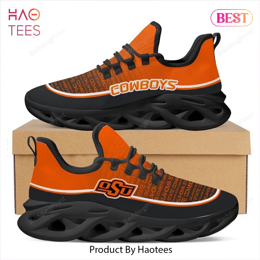 Oklahoma State Cowboys NCAA Max Soul Shoes Oklahoma State Cowboys NCAA Max Soul Shoes