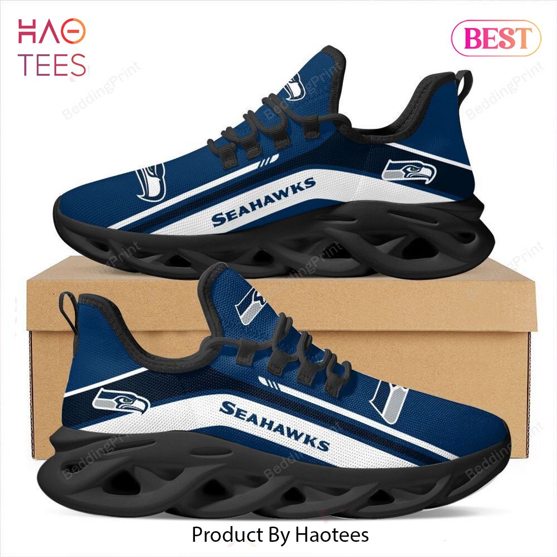 Seattle Seahawks Sneakers Max Soul Shoes