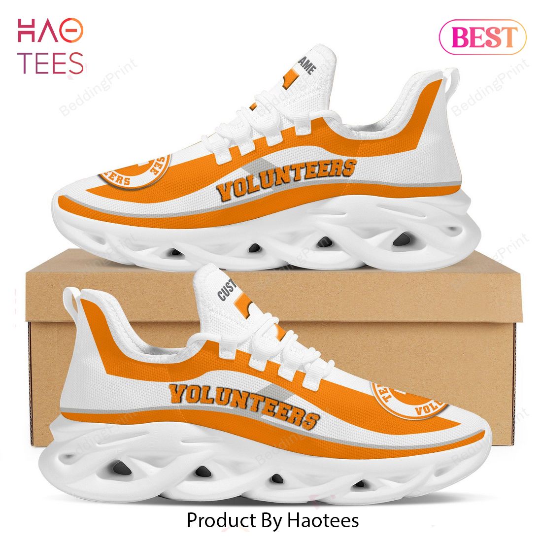 Tennessee Volunteers NCAA Custom Personalized Max Soul Shoes