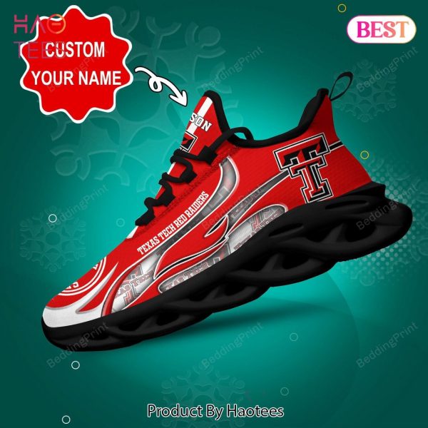 Texas Tech Red Raiders NCAA Personalized Max Soul Shoes
