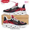 [Personalized Name] Brisbane Broncos NRL Max Soul Shoes