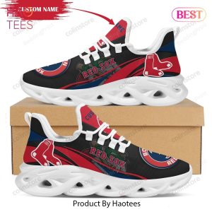 [Personalized Name] Boston Red Sox MLB Max Soul Shoes