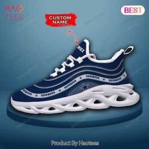 [Personalized Name] Dallas Cowboys NFL Max Soul Shoes