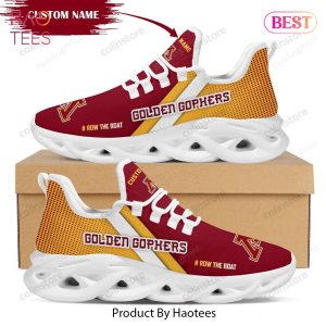[Personalized Name] Minnesota Golden Gophers NCAA Max Soul Shoes