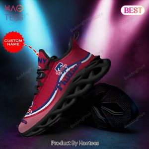 [Personalized Name] Philadelphia Phillies MLB Max Soul Shoes