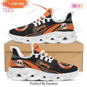 [Personalized Name] San Francisco Giants MLB Max Soul Shoes