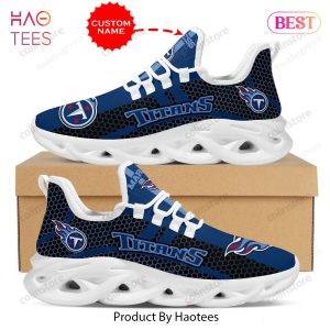 [Personalized Name] Tennessee Titans NFL Max Soul Shoes