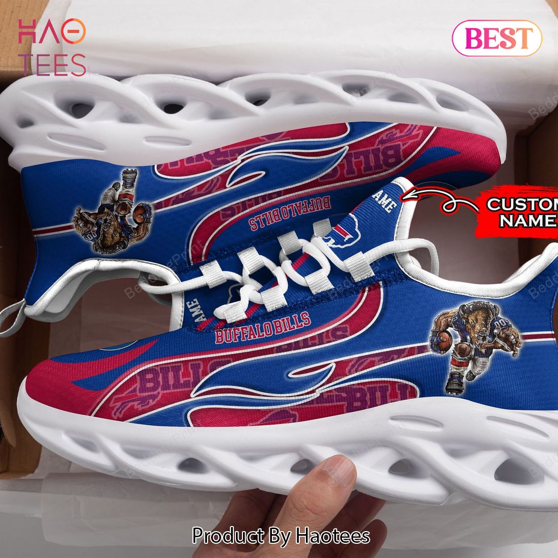 Buffalo Bills Nfl Personalized Max Soul Shoes Buffalo Bills Nfl Personalized Max Soul Shoes