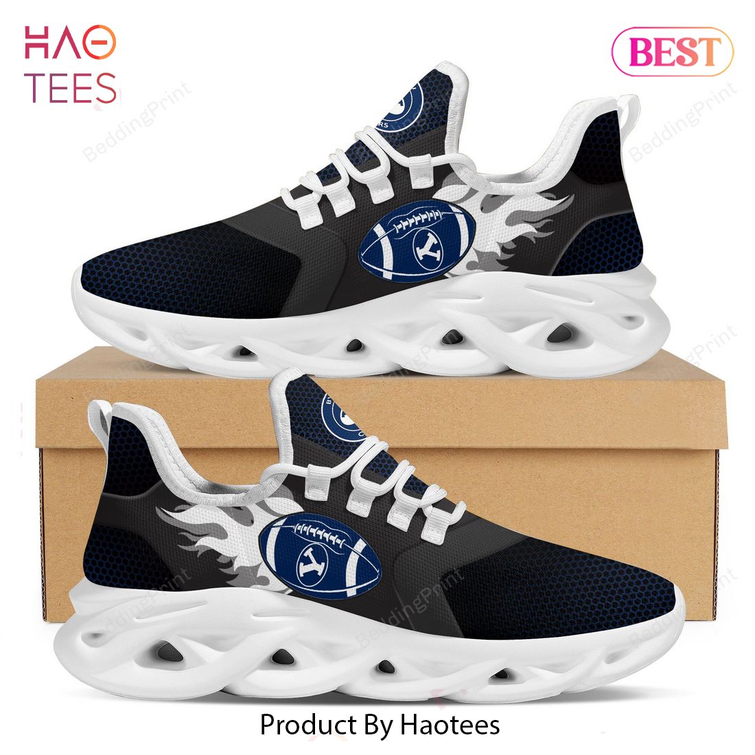 BYU Cougars Fire Ball NCAA Max Soul Shoes BYU Cougars Fire Ball NCAA Max Soul Shoes