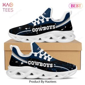 Dallas Cowboys Splash Colors Design Trending Max Soul Shoes