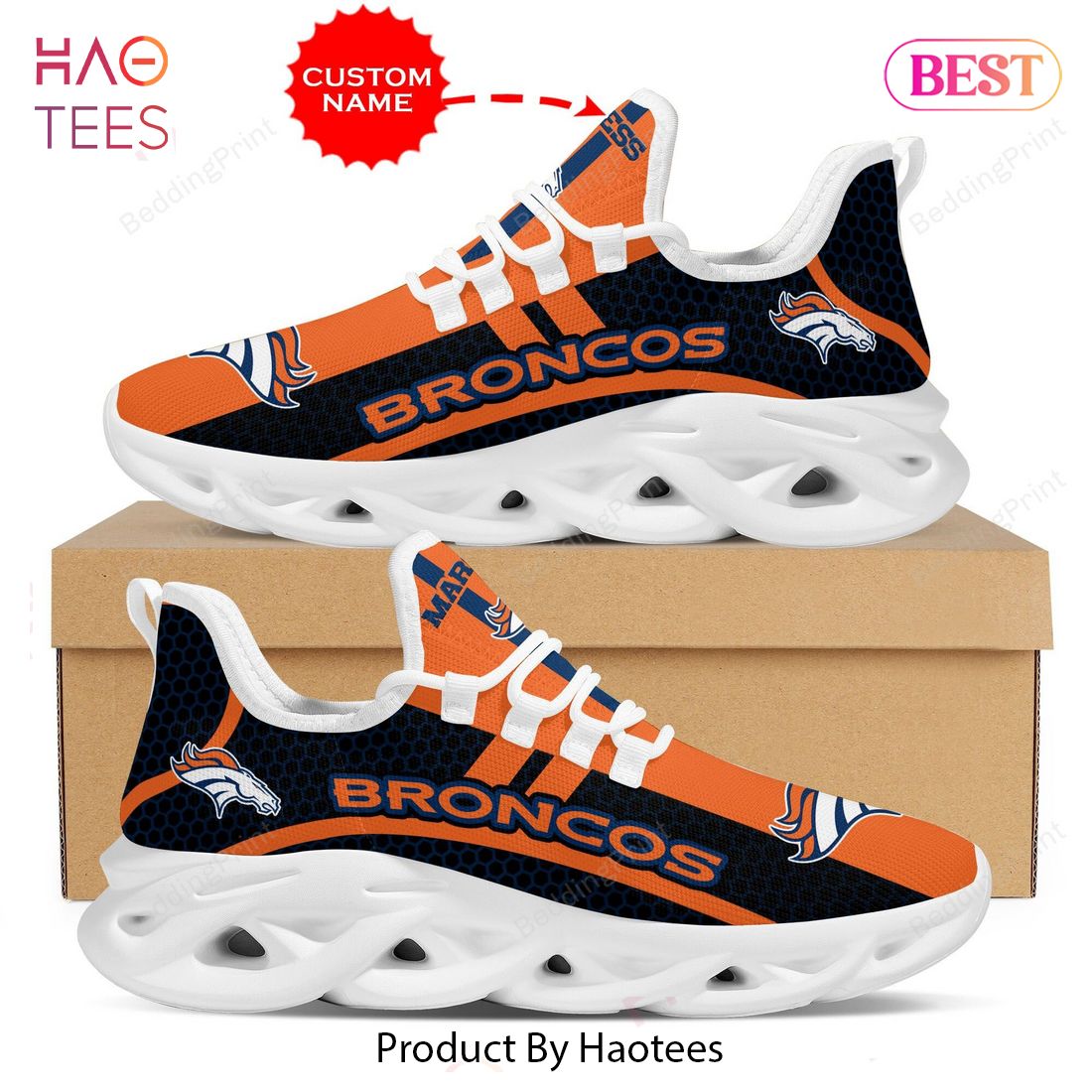 Denver Broncos NFL Max Soul Shoes Denver Broncos NFL Max Soul Shoes