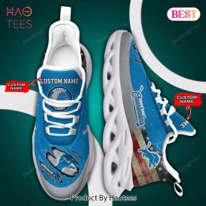 Detroit Lions Nfl Personalized Max Soul Shoes