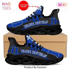 Duke Blue Devils NCAA Custom Name Max Soul Shoes