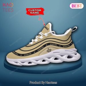 New Orleans Saints NFL Custom Name Max Soul Shoes