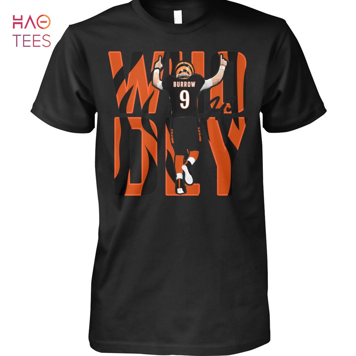 Who Dey Joe Burrow Cincinnati Bengals T Shirt