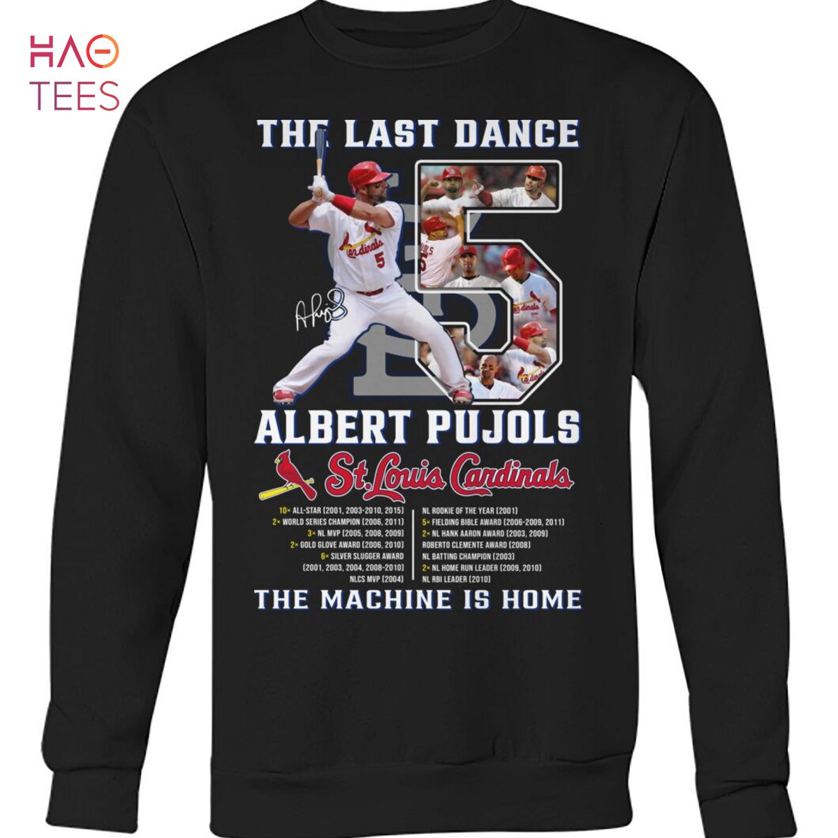 Albert Pujols Men's Long Sleeve T-Shirt