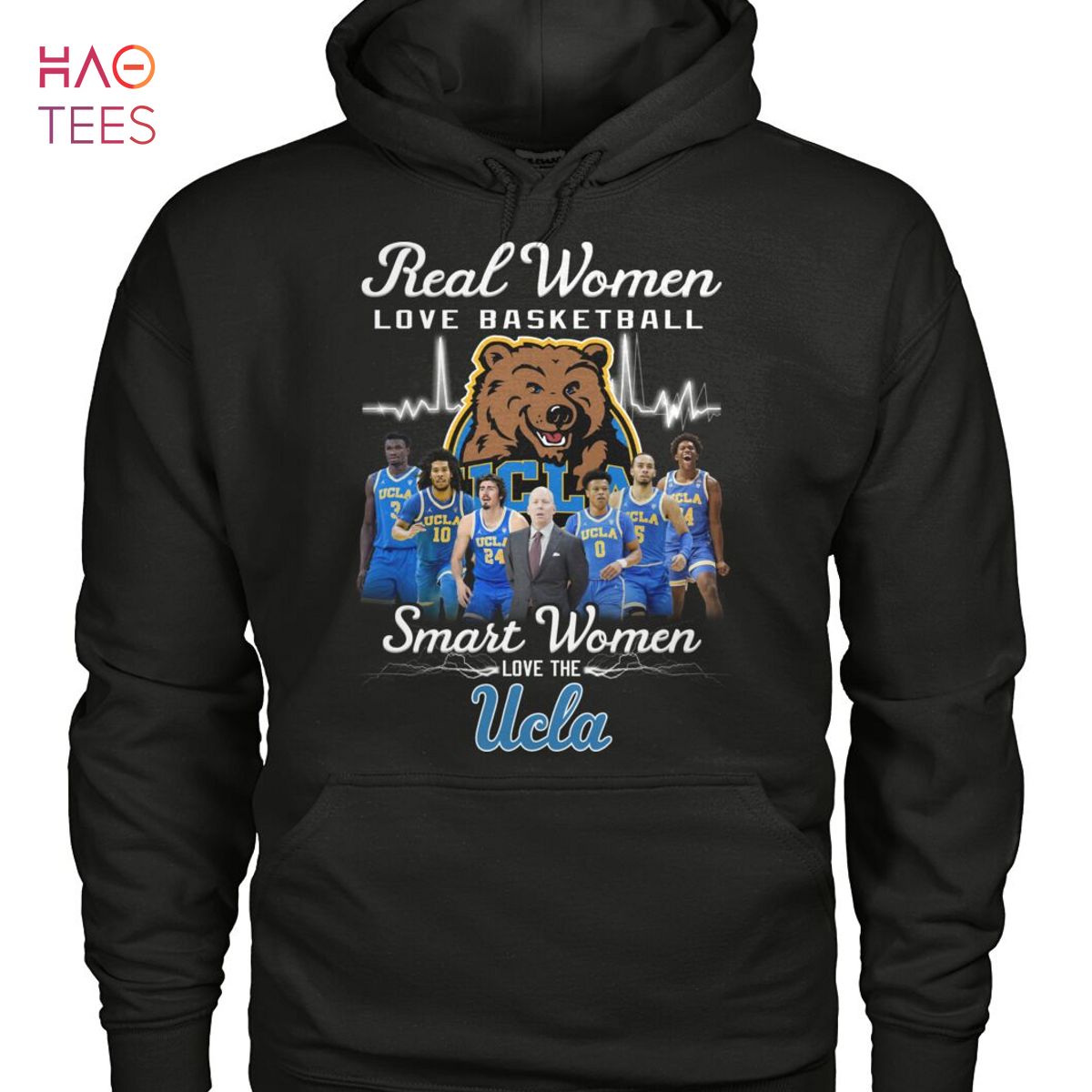 Real Women Love Basketball Smart Women Love The UCLA Bruins T Shirt Real Women Love Basketball Smart Women Love The UCLA Bruins T Shirt