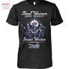 Real Women Love Hockey Smart Women Love The Winnipeg Jets T Shirt