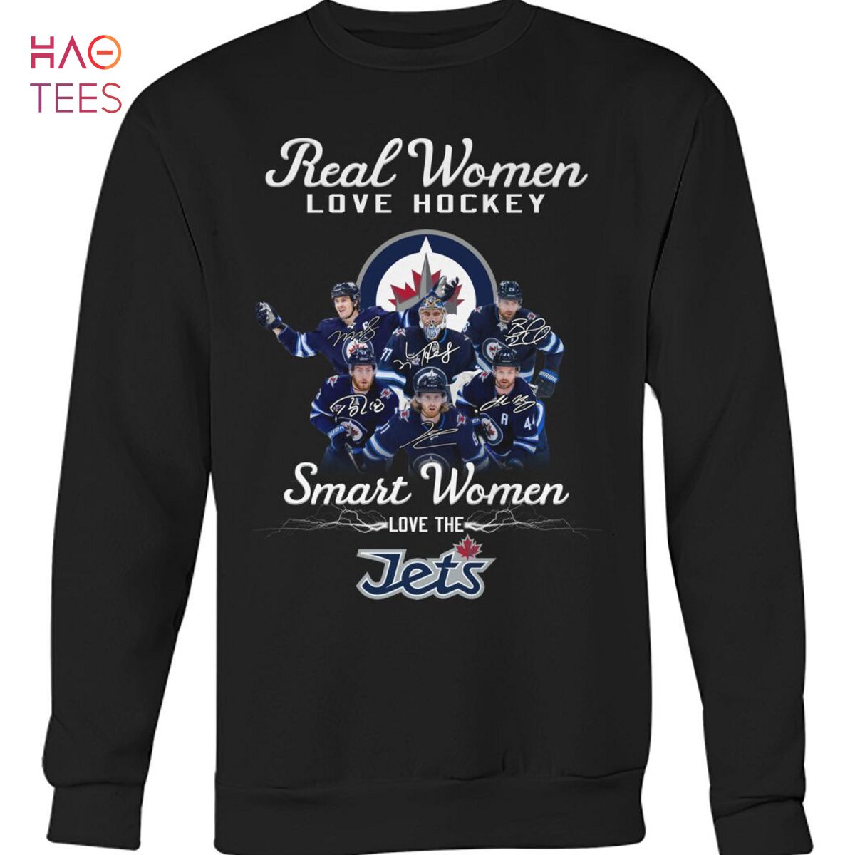 Real Women Love Hockey Smart Women Love The Winnipeg Jets