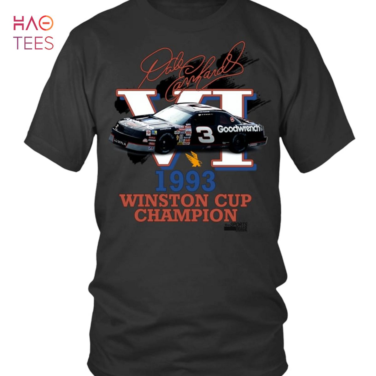 Dale Earnhardt 1993 Winston Cup Champion T Shirt
