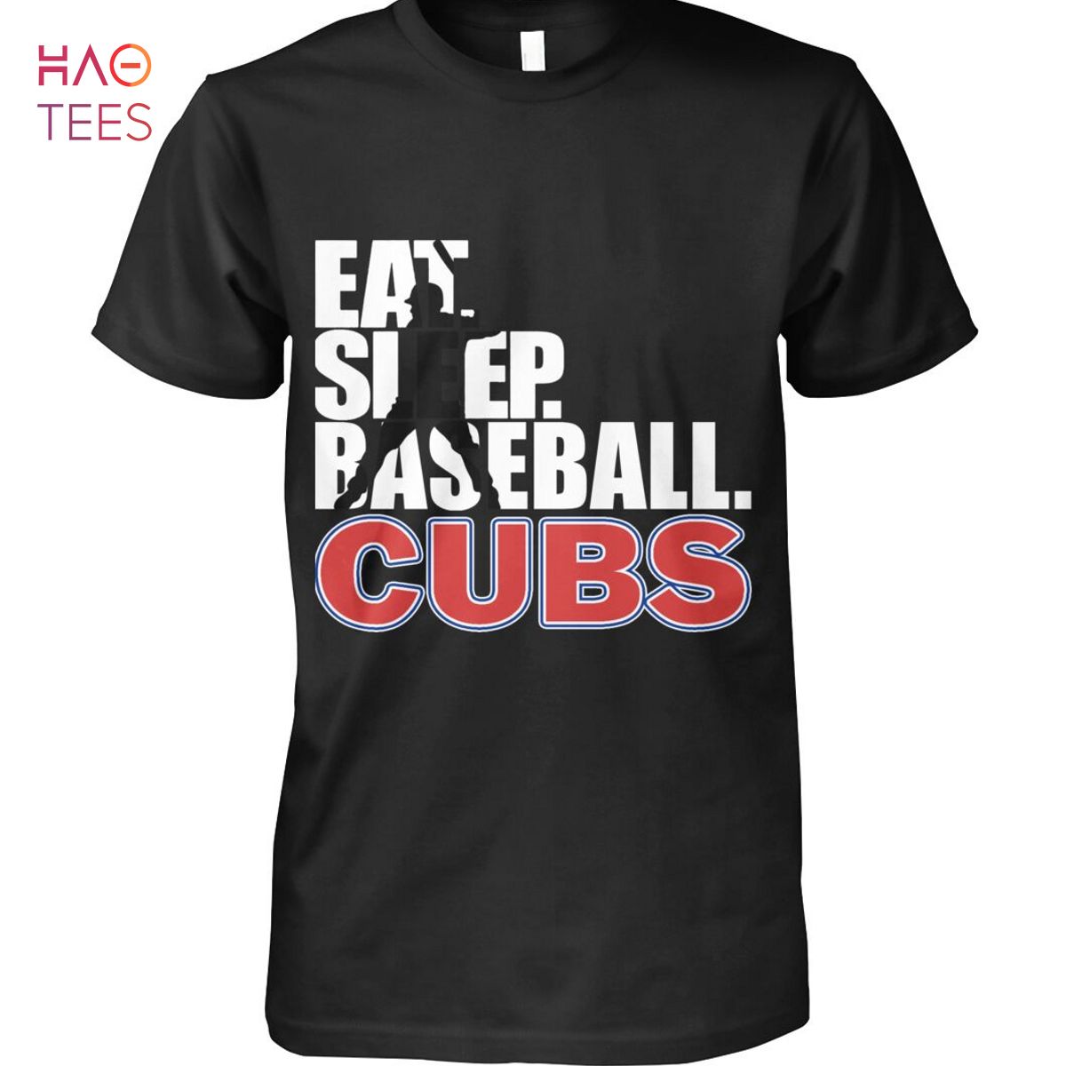 Eat Sleep Baseball Chicago CubsT Shirt