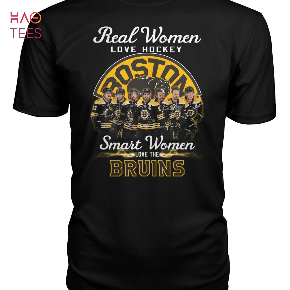Official Boston Bruins Real Women Love Hockey Smart Women Love The