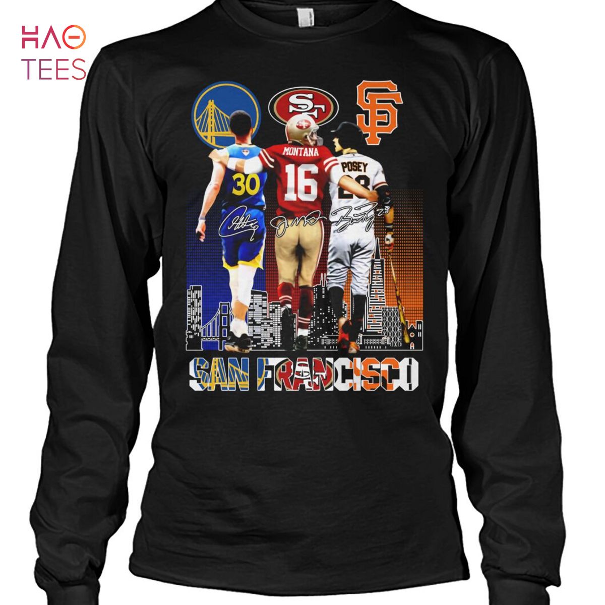 San Francisco 49ers All Times Great Signed T Trending T Shirt in