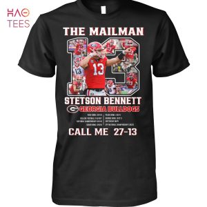The Mailman Stetson Bennett Georgia Bulldogs T Shirt